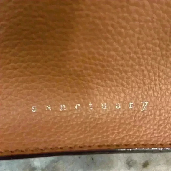 Sanctuary Women’s Crossbody purse light brown. 100%leather magnetic top closure - Picture 8 of 11